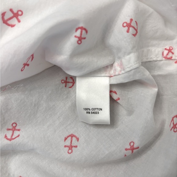 Banana Republic Nautical Soft Wash Button Down Size S. - Picture 4 of 7